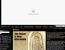 Tablet Screenshot of customtubas.com